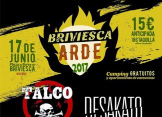 Desakato y Talco encabezarán la próxima edición del Festival Briviesca Arde