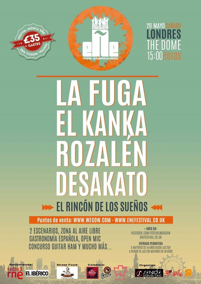 Musica ñ Desakato sustituirá a Ilegales en el Festival Música Ñ de Londres