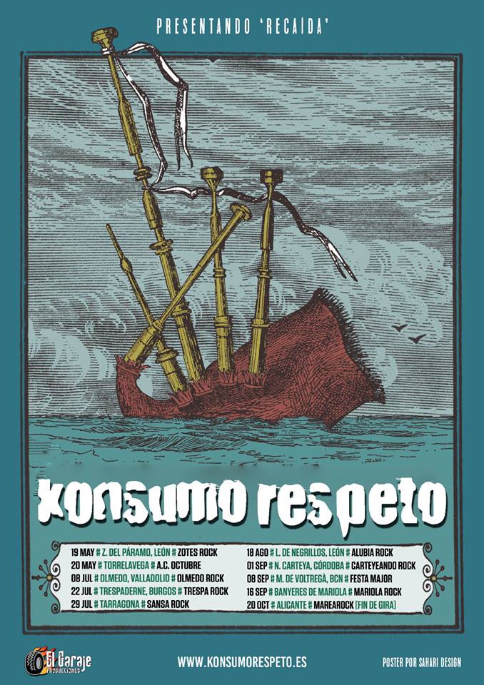 Konsumo Respeto Nuevas fechas de Konsumo Respeto presentando