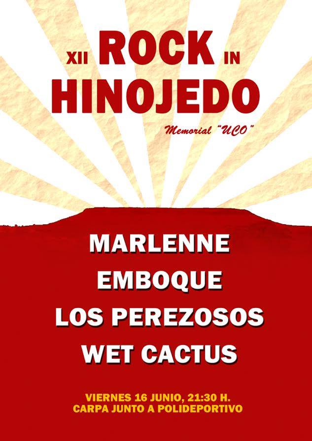 Rock in Hinojedo Cartel del Festival Rock in Hinojedo, Cantabria