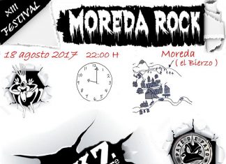 Cartel completo del festival Moreda Rock de Moreda (El Bierzo, León)