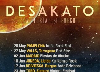 Próximas fechas de Desakato presentando La Teoría del Fuego