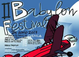 Cartel y horarios de la II edición del Babylon Festival de Cuenca