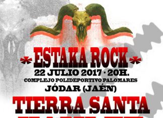 Cartel completo del Festival Estaka Rock de Jódar, Jaén