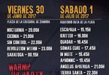 Cartel definitivo del ZLive Rock Festival de Zamora