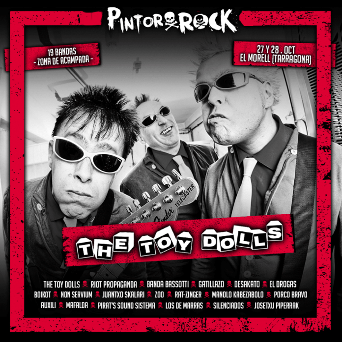 Pintorrock The Toy Dolls son la última confirmación del Festival Pintorrock 2017