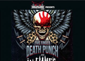 Five Finger Death Punch visitarán Madrid y Barcelona en Diciembre junto a In Flames