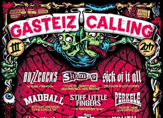 Cartel completo de la próxima edición del Festival Gasteiz Calling en Vitoria-Gasteiz