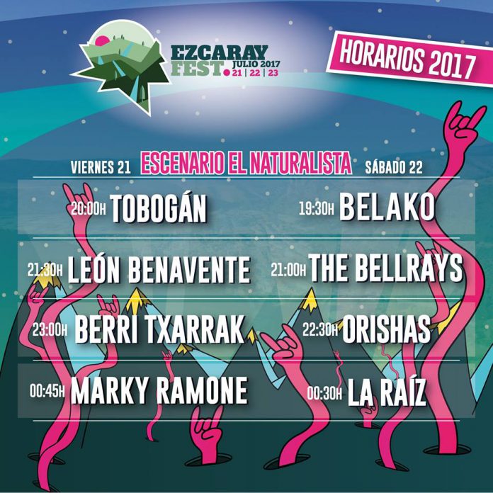 Ezcaray Fest Cartel completo y horarios de la próxima edición del Ezcaray Fest