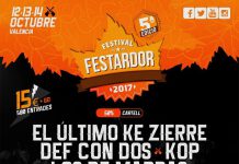 Llegan las primeras confirmaciones del Festival Festador 2017 Desakato, Poncho K y Gritando En Silencio entre las nuevas confirmaciones del Festival Festador