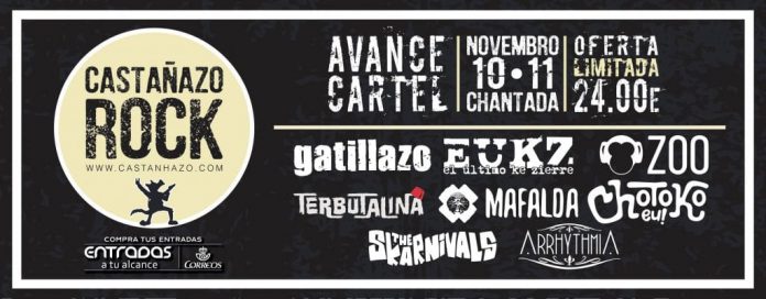Castañazo Rock El Último Ke Zierre y Mafalda entre las nuevas confirmaciones para el Castañazo Rock 2017