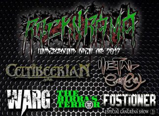 Cartel completo del Festival Rock'n'Rama Open Air 2017 de Rivas Vaciamadrid