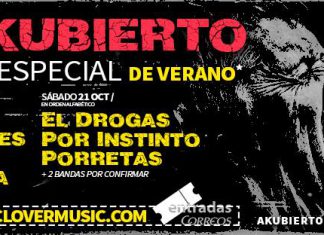 Primera tanda de entradas para el Festival #Akubierto están agotadas. Ya disponibles la segunda tanda