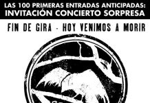La Desbandada dará el último concierto de la gira "Hoy Venimos a Morir" en Tarragona en octubre