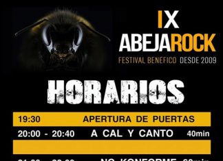 Horarios del festival AbejaRock 2017 de Béjar, Salamanca