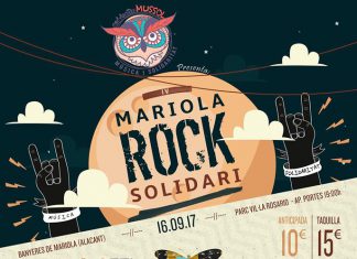 El festival Mariola Rock Solidari consiguió sobreponerse a la repentina lluvia