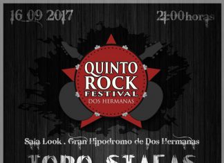 Stafas y Topo encabezan el Festival Quinto Rock de Dos Hermanas, Sevilla