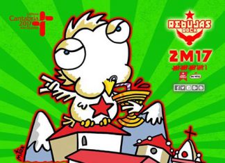 Cartel completo de la próxima edición del festival Rebujas Rock de San Mateo, Cantabria