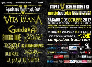 Cartel completo de la V edición del Aquelarre Metalrock Fest en Murcia