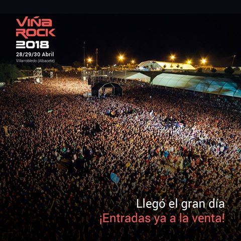 Abonos para el festival VIÑA ROCK 2018 ya a la venta