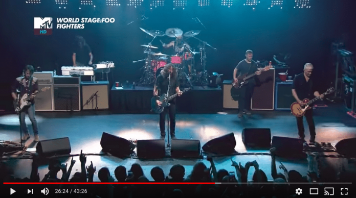 Foo Fighters Video del secret show de Foo Fighters del pasado 16 de septiembre de Barcelona