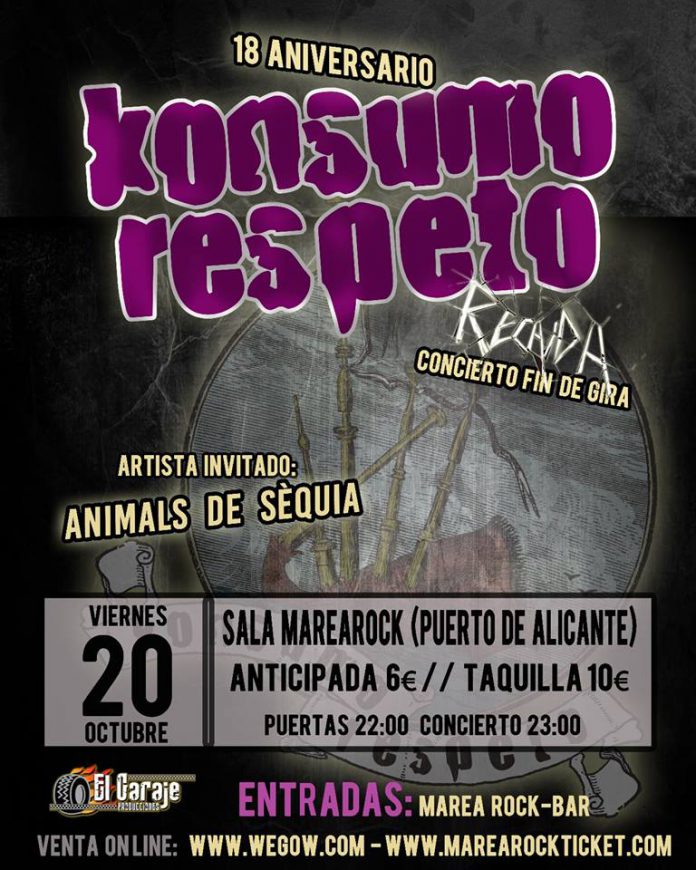 Konsumo Respeto Konsumo Respeto cerrarán su gira