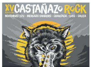 Cartel completo de la XV edición del festival Castañazo Rock de Chantada, Lugo