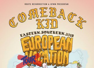 Todas las fechas confirmadas de la gira de Comeback Kid por el estado
