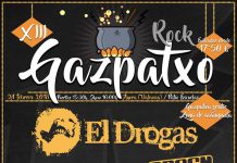 Cartel completo de la XIII edición del festival Gazpatxo Rock de Ayora, Valencia Narco, Josetxu Piperrak y Sons of Aguirre es el primer avance del festival Gazpatxo Rock 2018