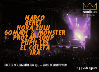 Primer avance de cartel de la próxima edición del Shikillo Festival