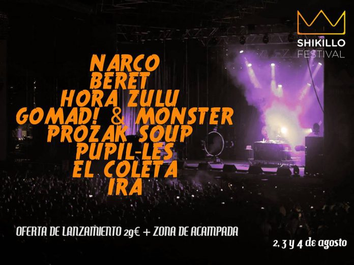 Shikillo Festival Primer avance de cartel de la próxima edición del Shikillo Festival