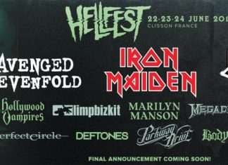 Iron Maiden, Judas Priest y Avenged Sevenfold confirmados para el festival francés Hellfest 2018