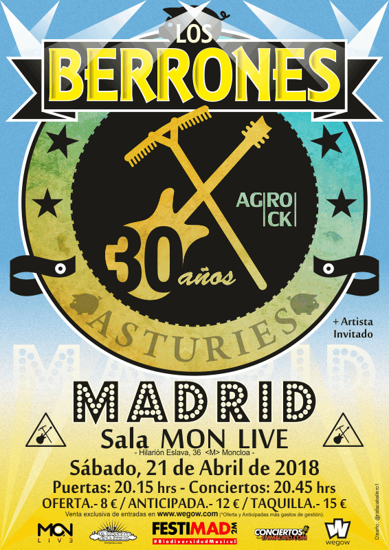 Los Berrones Los Berrones celebrarán su 30 aniversario en un concierto muy especial en Madrid
