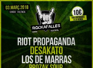 Desakato y Prozak Soup se suman al cartel del Rockafalles Festival de Gandia