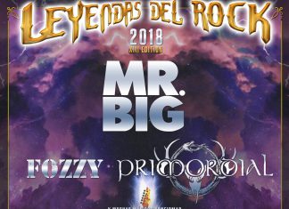 Mr. Big encabezan la nueva tanda de confirmaciones para el festival Leyendas del Rock 2018