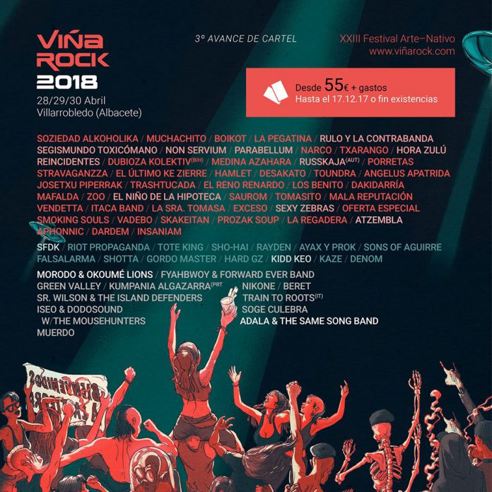 Viña Rock Tercera tandas de nombres se suman al cartel del XXIII Festival Viña Rock