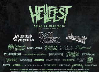 Iron Maiden, Avenged Sevenfold y Judas Priest encabezan el festival HELLFEST 2018 de Francia