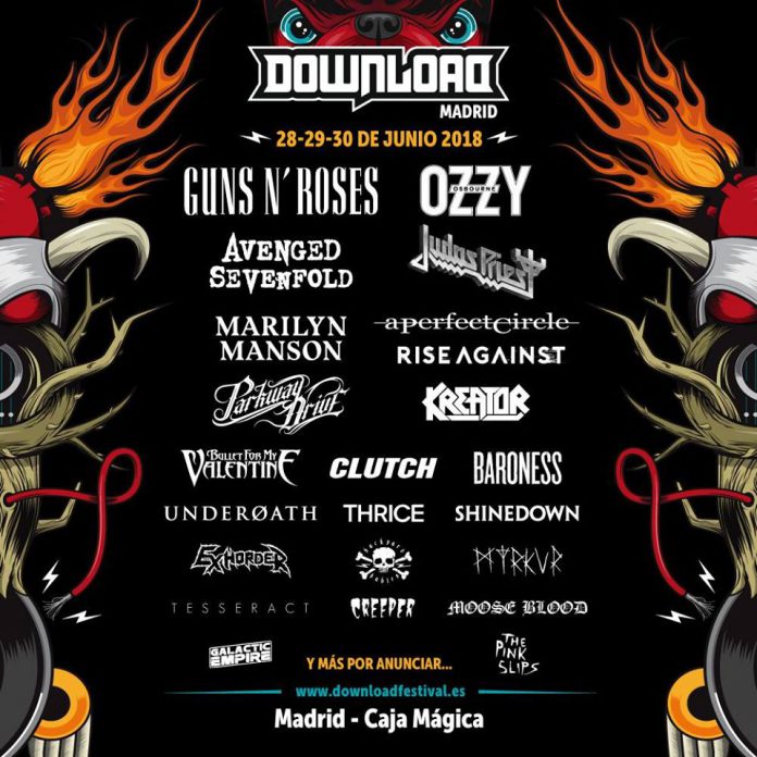 Download Festival Nueva tanda de confirmaciones para el Download Festival 2018