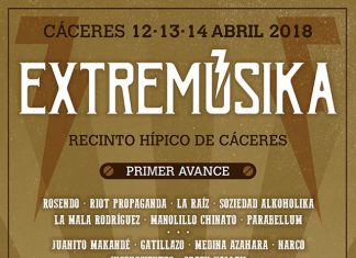 El festival EXTREMÚSIKA regresa a lo grande en 2018 y anuncia los primeros nombres