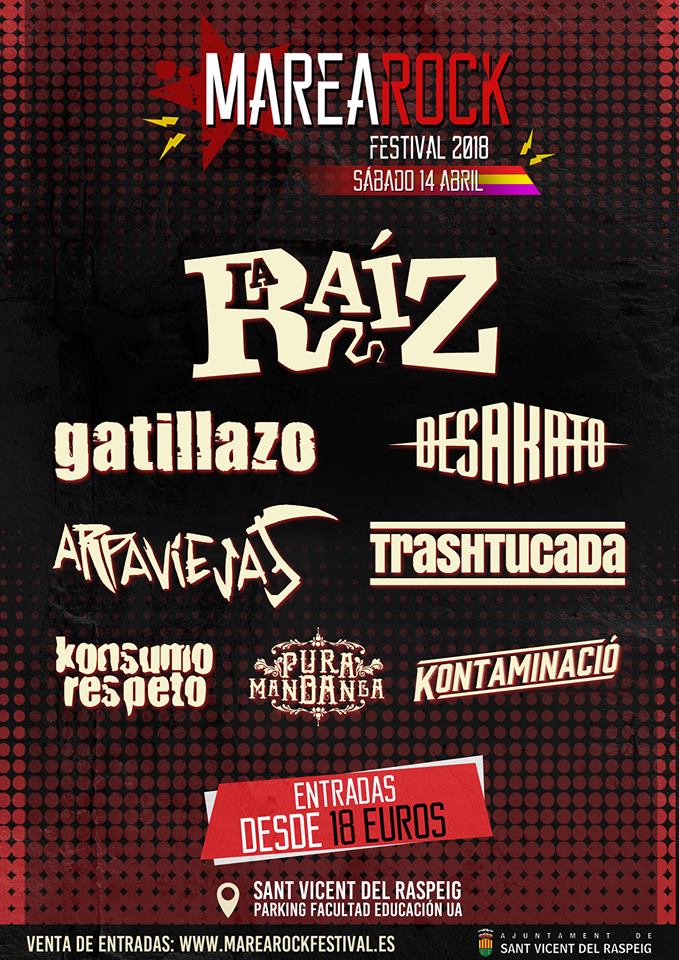 Marearock Marearock 2018 | Cartel, grupos, entradas, abonos, horarios y localización