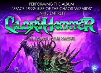 Gloryhammer, Civil War y Dendera visitarán la península en el mes de enero de 2018
