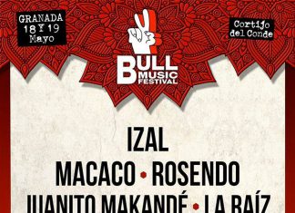 Primer avance de cartel de Bull Music Festival 2018 de Granada