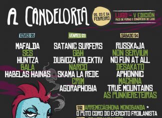 Distribución por días del festival A Candeloria 2018 de Lugo