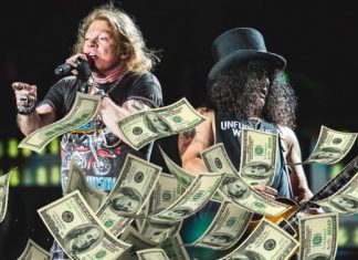 El tour "Not In This Lifetime" de GUNS N' ROSES es el cuarto más rentable de la historia