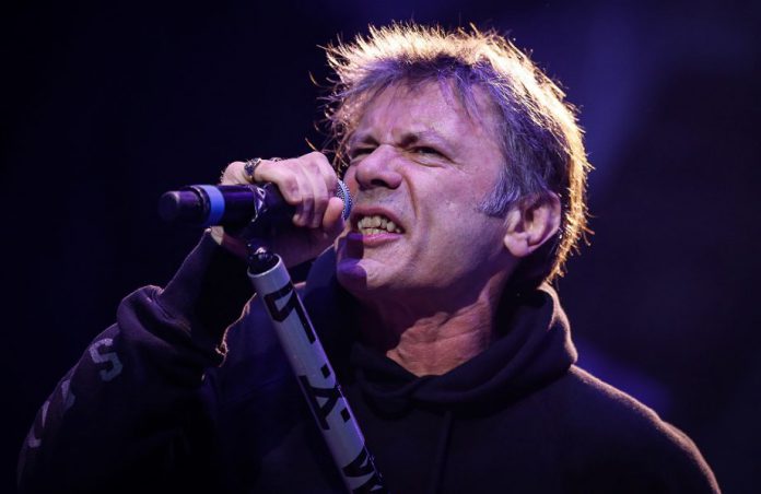 Bruce Dickinson de Iron Maiden. Foto: Getty Images