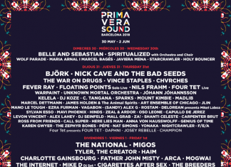 Primavera Sound 2018: Cartel definitivo y venta de entradas