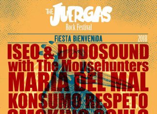 THE JUERGAS ROCK 2018: Cartel de la fiesta de bienvenida gratuita