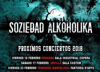 Próximos conciertos de Soziedad Alkohólika en 2018