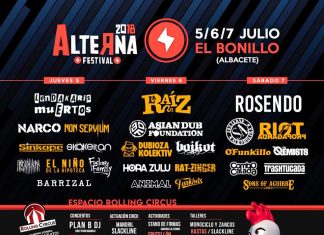 Alterna Festival 2018 | Cartel, grupos, entradas, abonos, horarios y más