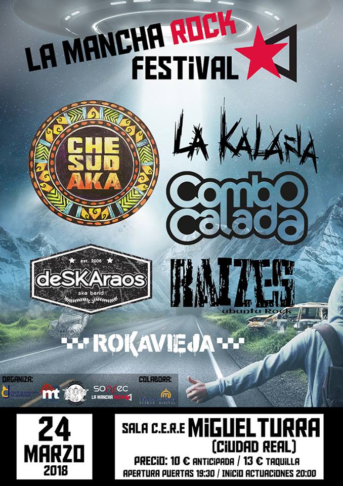 La Mancha Rock Festival 2018 - Cartel, grupos, entradas y horarios